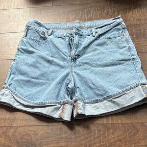 American Eagle, Women's Blue Denim Shorts, 12